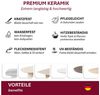 HOOZ Wohnzimmertisch Couchtisch & Esstisch Set oval Keramikplatte 130x70 cm & 180x90 cm Sand (Set, 1× Esstisch, 1× Couchtisch), Keramik-Tischplatte, verschiedene Varianten, pflegeleicht & stabil Bild 3
