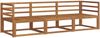 vidaXL Outdoor-Sofagarnitur 3 pcs Natur Massivholz Akazie 3367107 Bild 2