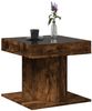 vidaXL LED-Couchtisch Räuchereiche 50x50x45 cm Holzwerkstoff 847564 Bild 5