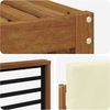 vidaXL Outdoor-Sofagarnitur mit Kissen 5 pcs Natur und Creme 3374660 Bild 5