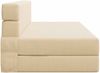 vidaXL Klappsofa Bett Creme 152 x 86,5 x 60 cm Stoff 900133 Bild 4