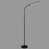 BRILONER – LED Stehlampe dimmbar als Deko im Wohnzimmer und Leselampe, Schwenkbare LED Lampe, Wohnzimmerlampe, Touch, Indirekte Beleuchtung, Schwarz Bild 3