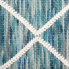 Teppich blau 140x200 cm Kurzflor BELENLI Bild 5