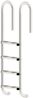 Zelsius Poolleiter Edelstahl Poolleiter mit 4 Stufen, 50 x 26,5 x 157 cm, Pool Einstieg Bild 2
