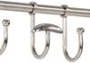 vidaXL Wandgarderobe mit Kleiderhaken & Spiegel Aluminium 357831 Bild 5