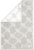 JOOP! Gästetuch Classic Cornflower Frottierkollektion - Walkfrottier Grau 30x50cm Bild 5