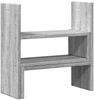 vidaXL Schreibtisch-Organizer Verstellbar Grau Sonoma 40x17x41 cm 854765 Bild 2