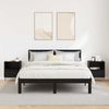 vidaXL Nachttisch 2 pcs Schwarz Eichen-Optik 40 x 35 x 50 cm 882654 Bild 4