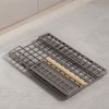 GarveeMore Küchenorganizer-Set Neu Spülbeckenregal aus Kohlenstoffstahl Ausziehbar Aufbewahrungsregal, Multifunktional Punch-Free-Schrank Schublade Korb Gewürzregal Bild 3