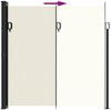 vidaXL Seitenmarkise Ausziehbar Creme 200x300 cm 4004355 Bild 5
