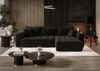 Ecksofa Schlafsofa CAMILA Stoff Monolith Dunkelgrau Ottomane Rechts Bild 5