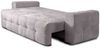 Schlafsofa Designersofa Sofa 3-Sitzer ARIELLE in Stoff Perfect Harmony Silbergrau Bild 4