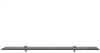 vidaXL Schwebendes Regal, Glas schwarz, 0,8 x 10 x 90 cm Bild 2
