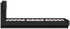 vidaXL Bettgestell mit Kopfteil Schwarz 100x200 cm Holzwerkstoff 3209934 Bild 5