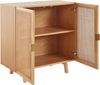LeGer Home by Lena Gercke Kommode Lina, Mit Rattan Einsatz, 2 Innenfächer, teilmassiv Bild 4