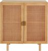 LeGer Home by Lena Gercke Kommode Lina, Mit Rattan Einsatz, 2 Innenfächer, teilmassiv Bild 3