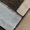 Carpetia Teppich Modern abstrakter Designerteppich mit Rechtecken in beige, rechteckig, Höhe: 13 mm Bild 3