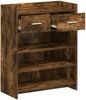 vidaXL Schuhschrank Geräucherte Eiche 73,5 x 36 x 92 cm Holzwerkstoff 8011327 Bild 3