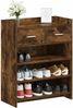 vidaXL Schuhschrank Geräucherte Eiche 73,5 x 36 x 92 cm Holzwerkstoff 8011327 Bild 2
