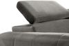 Ecksofa Schlafsofa Sofa AGNESA XS Stoff Salvador Grau Ottomane Rechts Bild 5