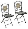 HTI-Living Gartenstuhl Metallstuhl 2er Set Marokko (Set, 2 St), Gartenstuhl Mediterran Bild 5