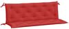 vidaXL Gartenbank-Auflagen 2 Stk. Rot 150x50x7 cm Oxford-Gewebe 361703 Bild 2