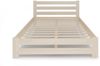 Home Collective Holzbett mit Lattenrost Modern Bett Kiefer Bettgestell Massivholzbett Klassisch (90x200, 120x200, 140x200, 160x200 cm), Doppelbett, Skandi Boho Landhaus Kopfteil hoch 160x200 cm natur Bild 3
