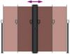 vidaXL Seitenmarkise Ausziehbar Braun 180x600 cm 4004644 Bild 5