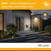 Solar LED Wandfluter Lesly Dämmerungsgesteuerter Bewegungsmelder (IR) IP65 eckig 113x138mm 3000K 5,5W 400lm 3,7V Anthrazit Kunststoff Bild 4