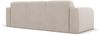 Micadoni Sofa Molino 3-Sitzer Strukturierter Stoff Beige Bild 3