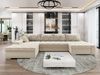 Wohnlandschaft Caro Premium (Farbe: Venus Velvet 2927 + Miu 2041) Bild 2
