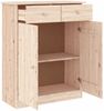 vidaXL Schuhschrank ALTA 77x35x96 cm Massivholz Kiefer 353925 Bild 3