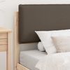 vidaXL Bettgestell mit gepolstertem Kopfteil Taupe 80 x 200 cm 877592 Bild 3