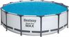 Bestway Flowclear™ Solarabdeckplane Ø 417 cm, für runde 457 cm, 427 cm / 547 cm, Aufstellpools, blau Bild 4