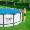 Bestway Flowclear™ Solarabdeckplane Ø 417 cm, für runde 457 cm, 427 cm / 547 cm, Aufstellpools, blau Bild 2