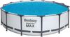Bestway Flowclear™ Solarabdeckplane Ø 417 cm, für runde 457 cm, 427 cm / 547 cm, Aufstellpools, blau Bild 5
