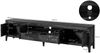 TV-Board Sheesham 240x40x55 walnuss geölt BROOKLYN #19 Bild 5
