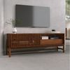 IDIMEX Lowboard ADAMO, Sideboard 145 cm aus Massivholz mit Lamellen-Schiebetür KastanieFinish Bild 2