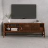 IDIMEX Lowboard ADAMO, Sideboard 145 cm aus Massivholz mit Lamellen-Schiebetür KastanieFinish Bild 3