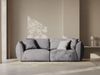 Micadoni Sofa Chris 3-Sitzer Strukturierter Stoff Sand Bild 4
