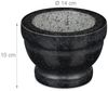 Granit Mörser mit Stößel XL Bild 4