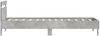 vidaXL Bettgestell mit Kopfteil Betongrau 80 x 200 cm Holzwerkstoff 8009021 Bild 5