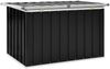 vidaXL Gartenbox Anthrazit 109x67x65 cm 46259 Bild 4