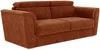 Vente-unique - RIZORA Sofa Stoff Rot - B 223 cm96 cm x H 93 cm x L 230 cm Bild 4