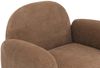 Wohnzimmer-Set HWC-P33, 2er-Sofa 2x Sessel, Stoff/Textil Chenille (330 g/m²) Öko-Tex ~ braun Bild 5