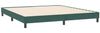 vidaXL Boxspringbett ohne Matratze Dunkelgrün 200x210 cm Samt 3315846 Bild 4