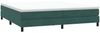 vidaXL Boxspringbett ohne Matratze Dunkelgrün 200x210 cm Samt 3315846 Bild 3