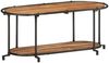 vidaXL TV-Schrank 100x42x40 cm Massivholz Akazie 4013489 Bild 3