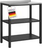 STEELSØN 'Zephios' Outdoor Metallregal, schwarz, 90 x 80 x 50 cm Bild 1