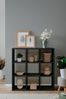 Regal >Max< in anthrazit - 107x107x33cm (BxHxT) Bild 3